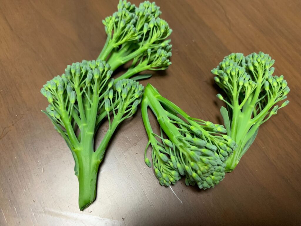 かわいい茎ブロッコリー
